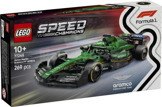 LEGO Speed Champions Aston Martin Aramco F1 AMR24 sacīkšu auto
