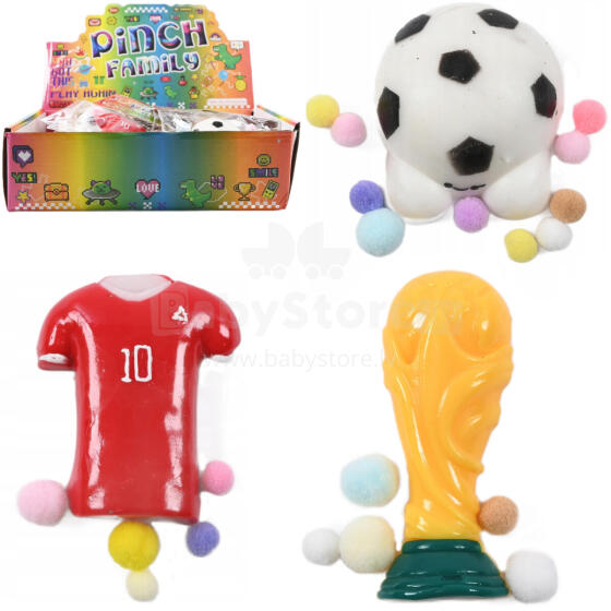 GNIOTEK SQUISHY PIŁKARSKI 3 WZORY