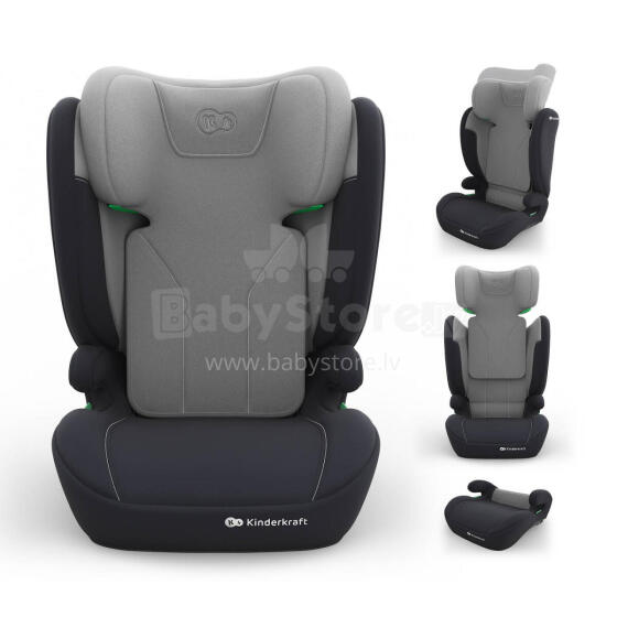KINDERKRAFT Car Seat I-SPARK 2 PLUS i-Size grey