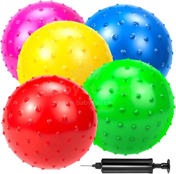 Knobby  Sensory Balls Art.294963 Сенсорный массажный ёжик/мяч 23 см,1 шт