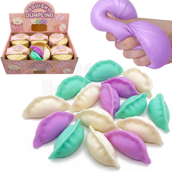 GNIOTEK SQUISHY PIEROŻEK 3 SZT DUMPLING