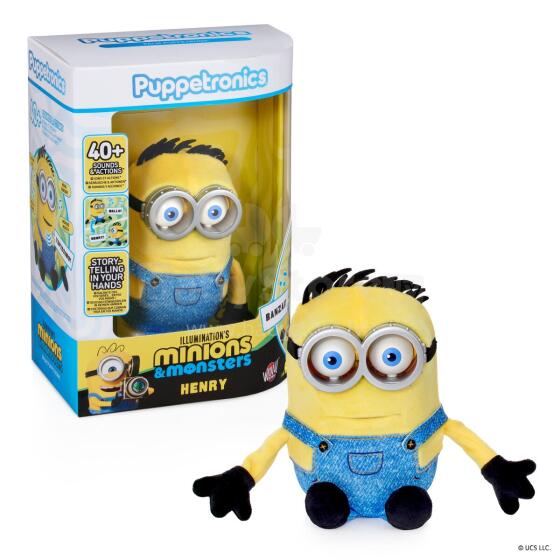 REAL FX MINIONS Palm Puppetronic interactive toy - Henry