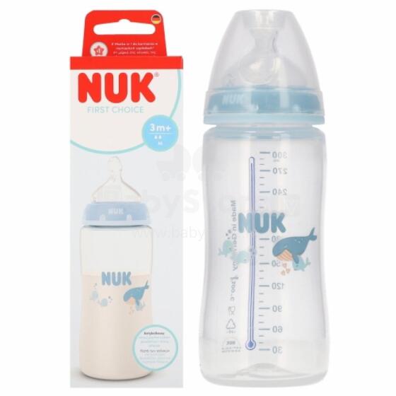 NUK 216342 Bottle 300ml +3m WHALE