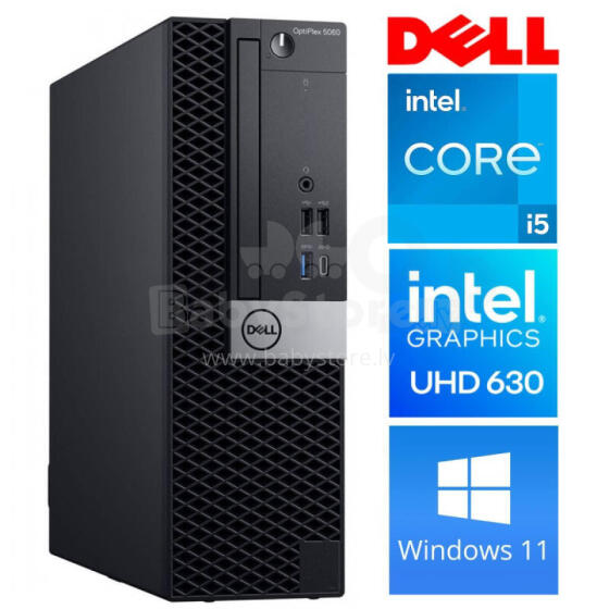 DELL 5060 SFF i5-8500 16GB 256SSD M.2 NVME WIN11Pro