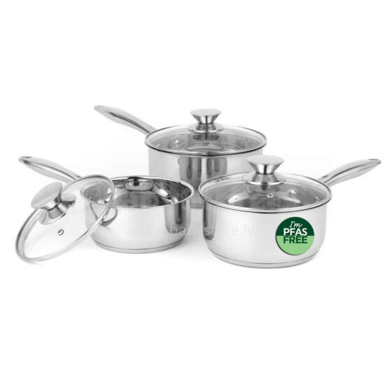 Russell Hobbs BW06571EU7  Classic Collection 3 Piece Pan Set