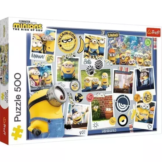 Premium Quality Illumination Minions Jigsaw Puzzle 500 Pieces