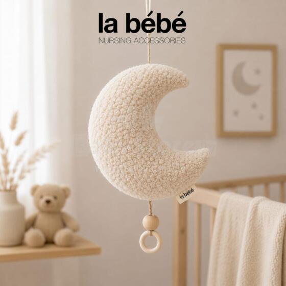 La Bebe™ Eco Plush Toys Moon Art.295615 Piekarināmā rotaļlieta bērnu ratiņos/gultiņai