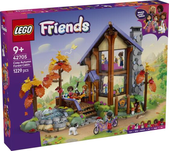 LEGO Friends Уютная осенняя лесная хижина