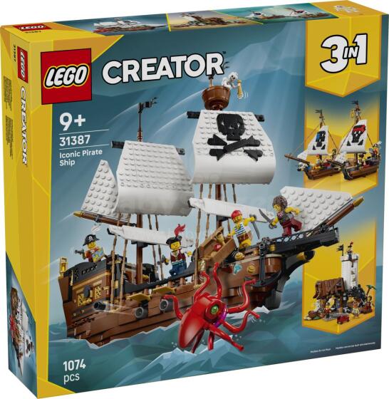 LEGO Creator Иконический Пиратский Корабль