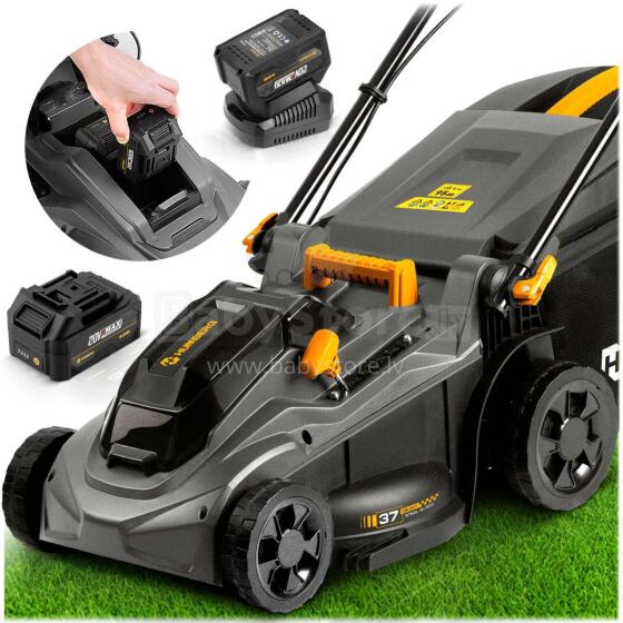Viegls jaudīgs bezvadu zāles pļāvējs 1000W 37cm Humberg HM-610