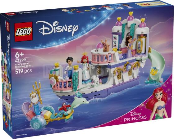 LEGO Disney Princess Ариэль: Королевская свадебная лодка