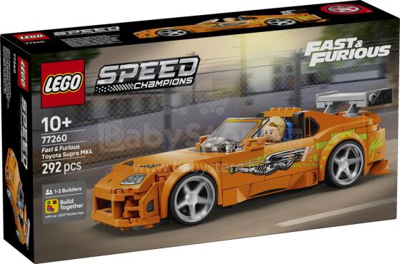 LEGO Speed Champions Ātrums un Niknums Toyota Supra MK4