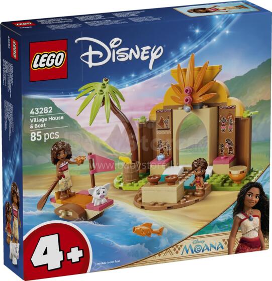 LEGO Disney Moana ciemata māja un laiva