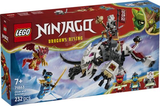 LEGO Ninjago Зилвар и Гримтак Драконье Чудовище