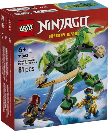 LEGO Ninjago Loida Pūķa Meha Cīņas Komplekts