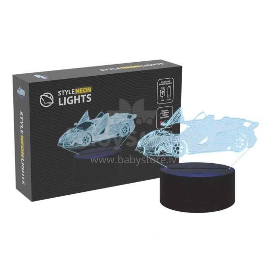 Manta SNL64RGB LED lamp Light decoration Car 3D RGB