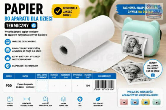 PAPIER DO DRUKARKI W APARACIE DO ZDJĘĆ