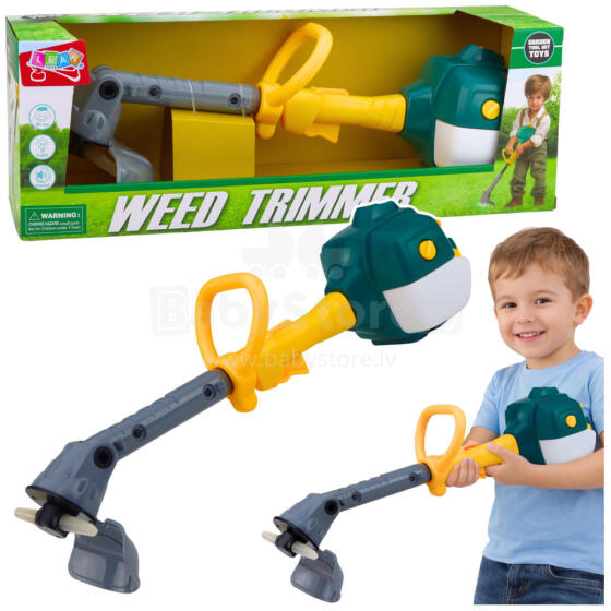 Children's Garden Lawn Mower with Sounds and Lights and Rubber Blade