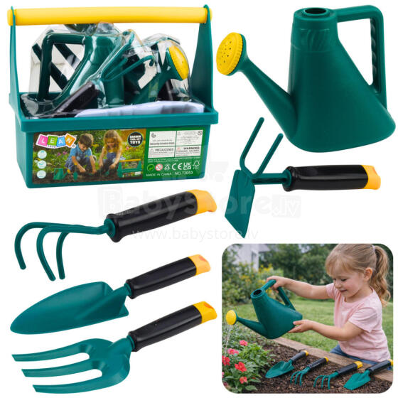 Little Gardener's Set Gardening Tool Box Watering Can