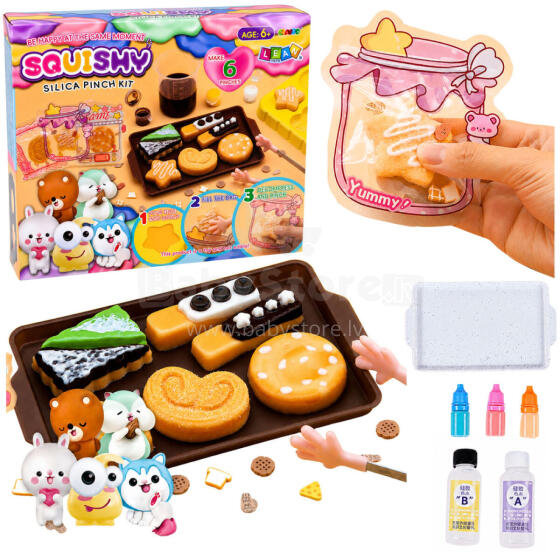Creative Craft Kit for Creating Squishy Decorative Cookies DIY