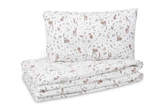 Sensillo Bedding Forest Beige Art.4379501 Two-piece bed linen set (100x135+40x60)