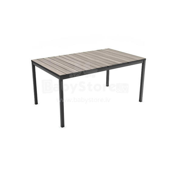 Garden table Deco Porto Nova 160 grey/black