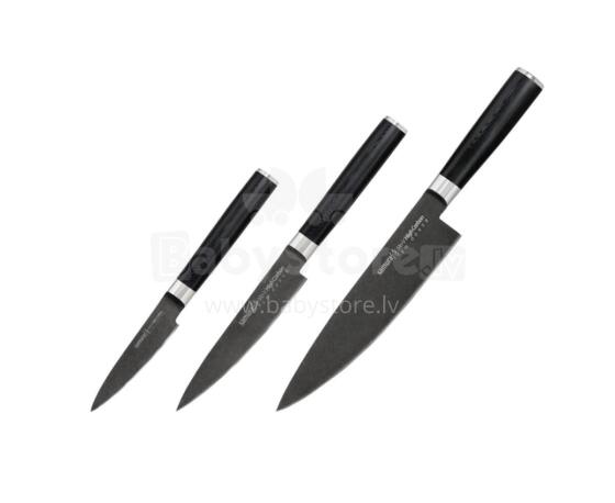 SAMURA 3 virtuves nažu komplekts, Stonewash