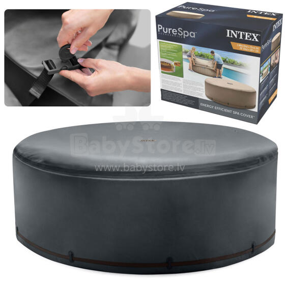 Termiskā vāka 4 personām visu gadu apaļajam SPA Intex 28523