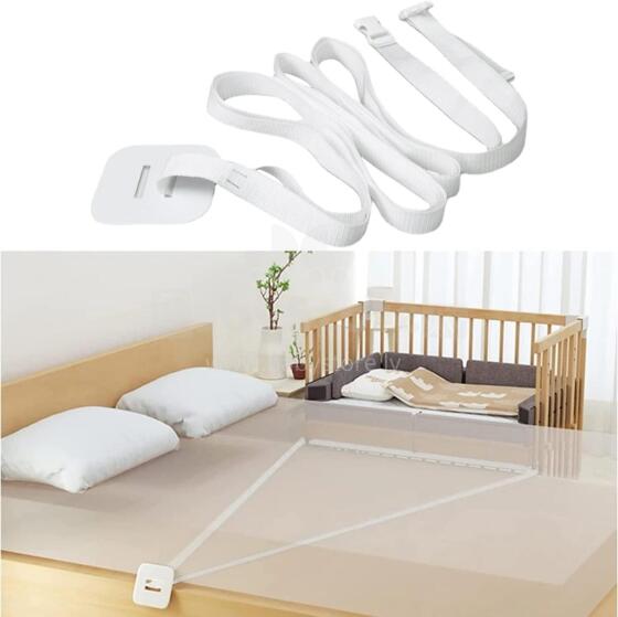 Kidsworld Strap for Baby Bed Art.296473 Strap for Baby Bed, Fixed Strap for Cot for Cot, Strap for Docking to the Adult Bed