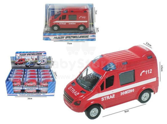 MINI VAN STRAŻ  8 CM HIPO