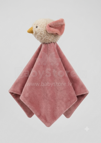 La Bebe мягкая игрушка-комфортер Soft Pink Bird Art.625863