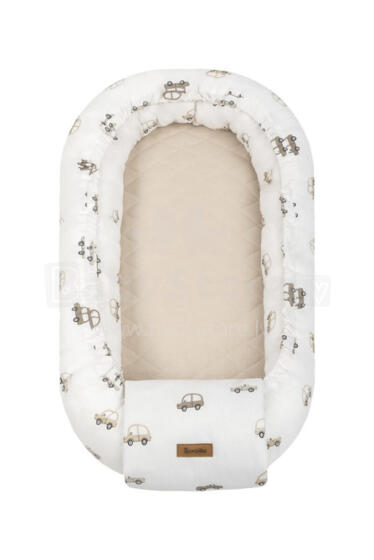 BABY NEST MUSLIN 80X45 CARS