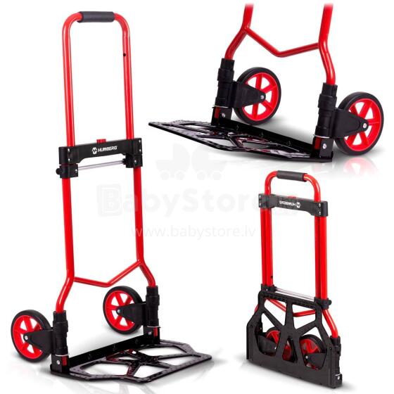 Salokāms ratiņš transportēšanai, 100kg, Humberg HM-517