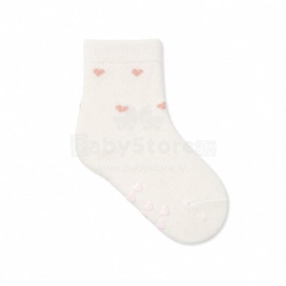 So Cute Сotton Natural  Socks Art.296947 Pink Dabīgas kokvilnas bērnu zeķītes