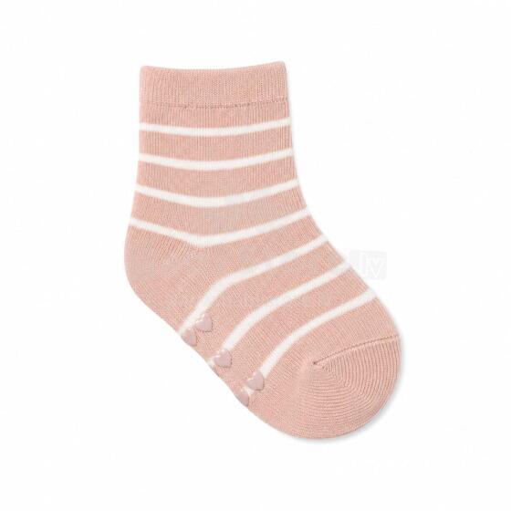 So Cute Сotton Natural  Socks Art.296948 Pink Dabīgas kokvilnas bērnu zeķītes