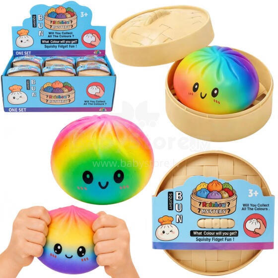 GNIOTEK SQUISHY PIEROŻEK TĘCZOWY