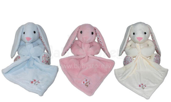 Plush toy - 2655 - BUNNY with BLANKET - size 18 cm