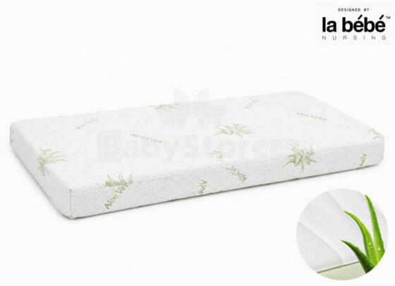 La Bebe™ Cocon Aloe Vera Art.585555 Детский матрас с чехлом Aloe Vera 90x40 см