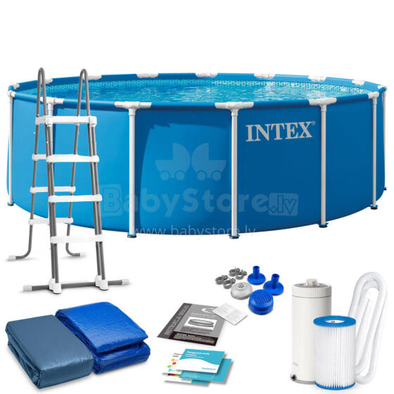 Intex 28242ND 457 x 122 cm 12-in-1 rāmis baseins
