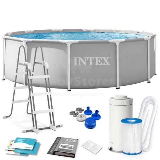 Intex 26716ND 10-в-1 каркасный бассейн 366 x 99 см