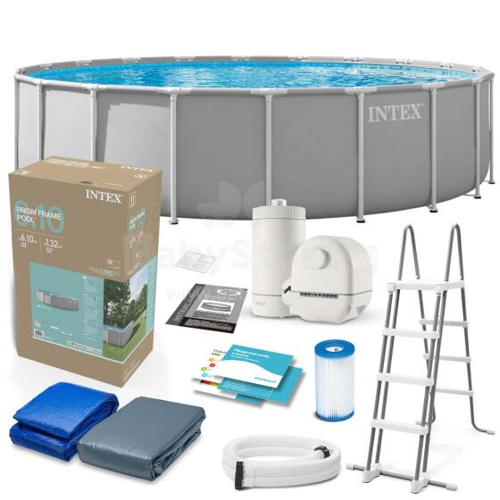 Intex 26756ND 610 x 132 см 12-в-1 каркасный бассейн