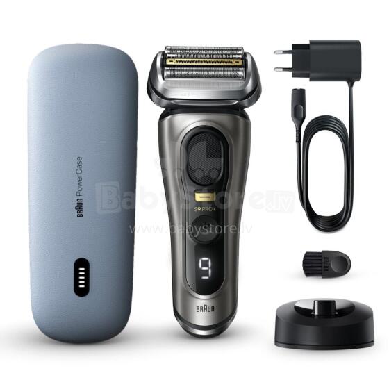 BRAUN Series 9 PRO+ 9525s + PowerCase skuveklis