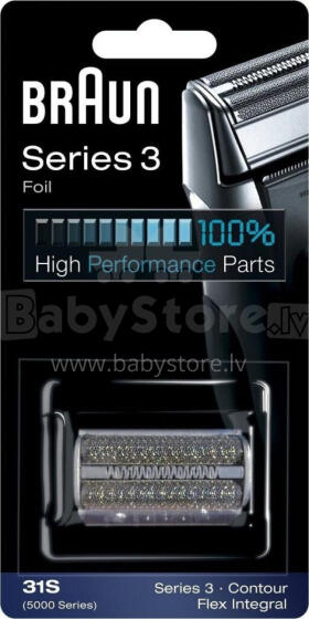 BRAUN Series 3 nomaiņas galviņa, melna