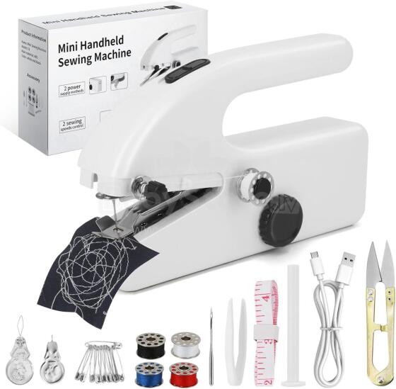 Mini Electric Hand Sewing Machine Art.29735 швейная ручная машина