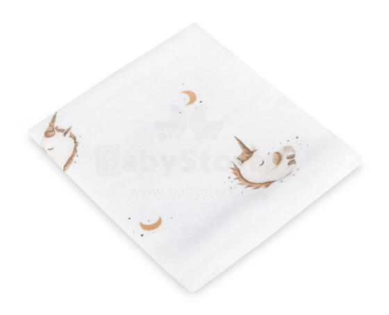 DIAPER MUSLIN 70x80 UNICORN