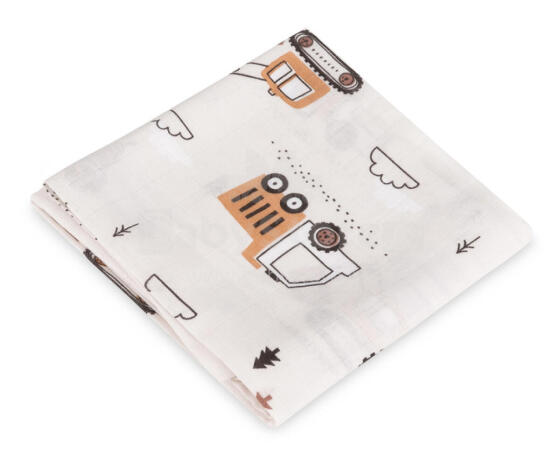 DIAPER MUSLIN 70X80 VEHICLES