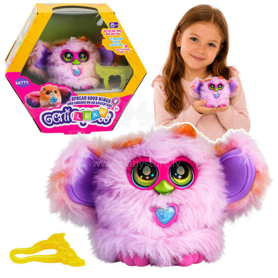 Genie Pets Интерактивное Существо Свет и Звук Подвеска Фиолетовая