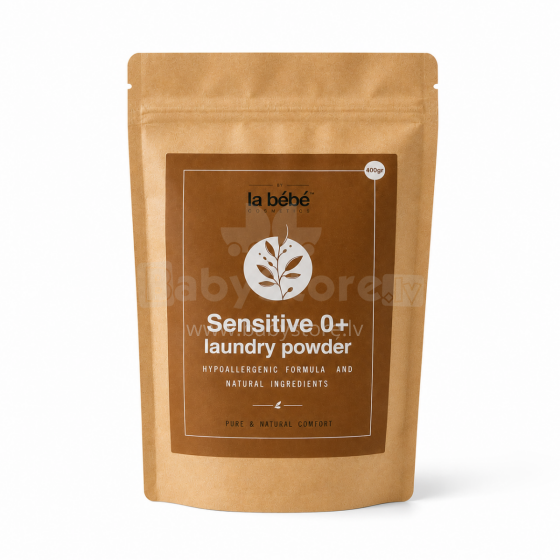 La Bebe™ Organics Sensitive 0+ Art.297534 Детский стиральный порошок 400 г