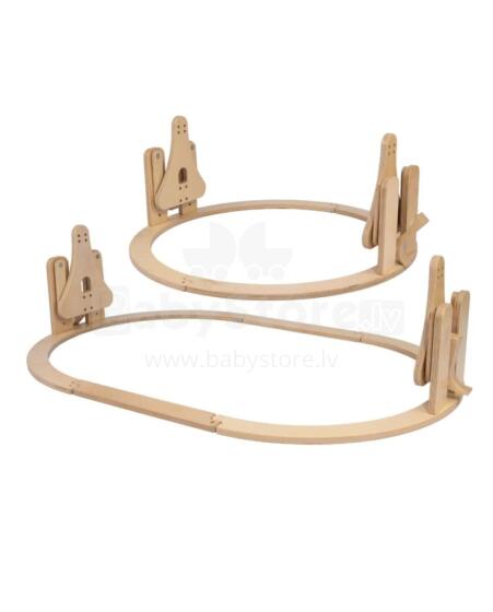 Waldin  Cradle for the 7in1 Crib Art.297563 Natural Механизм качания для многофункциональной детской кроватки 7-в-1.
