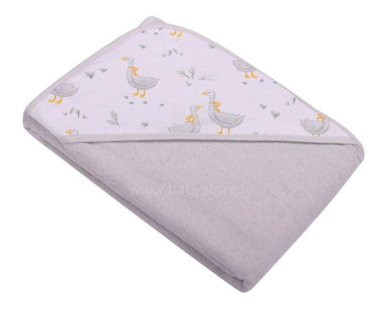 Bathing cover - 417 - TERRY - FROTTE - size 100x100 - GREY